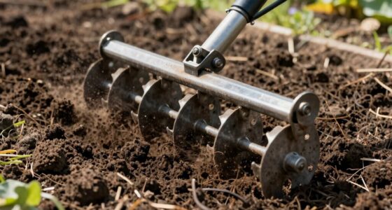 adjust tiller for soil depth