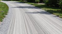 box blade driveway grading
