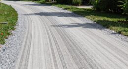 box blade driveway grading