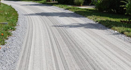 box blade driveway grading