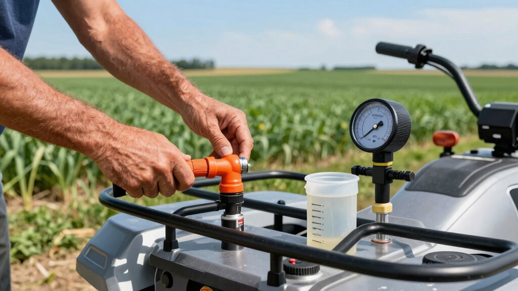 calibrate for precise application