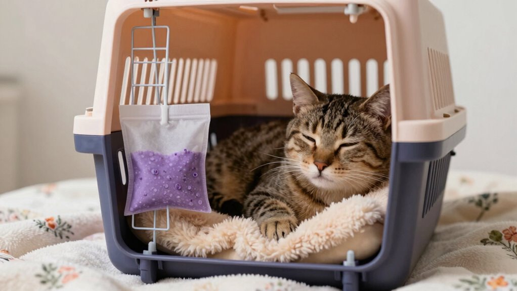 calming scents and bedding