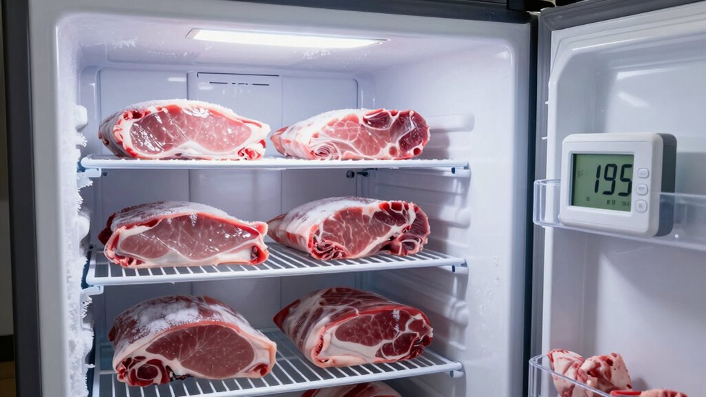 check meat smell and texture