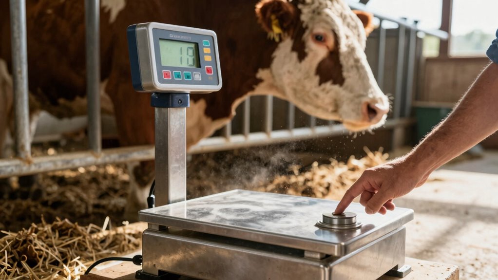 check scale calibration regularly