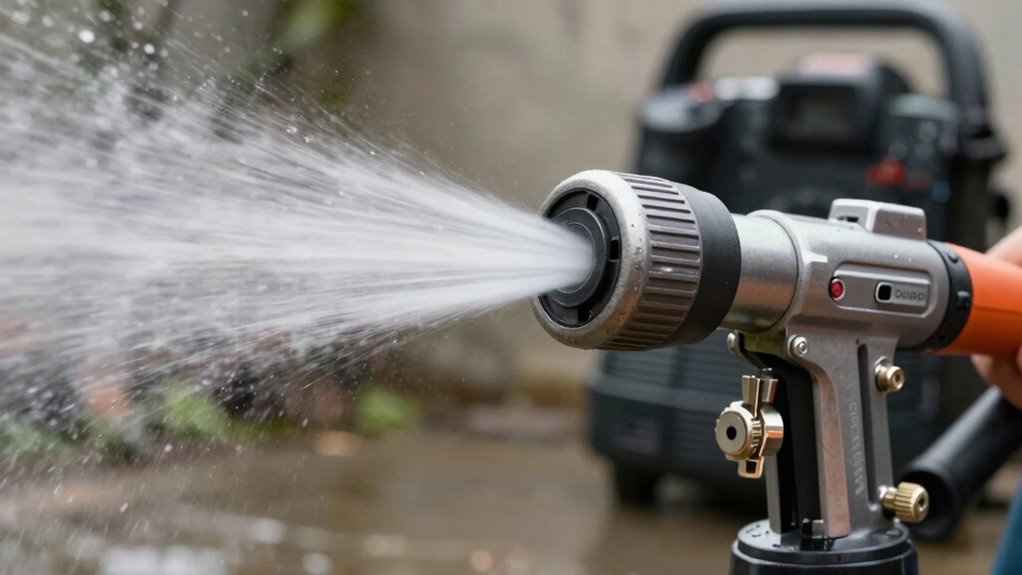 check temperature and nozzles