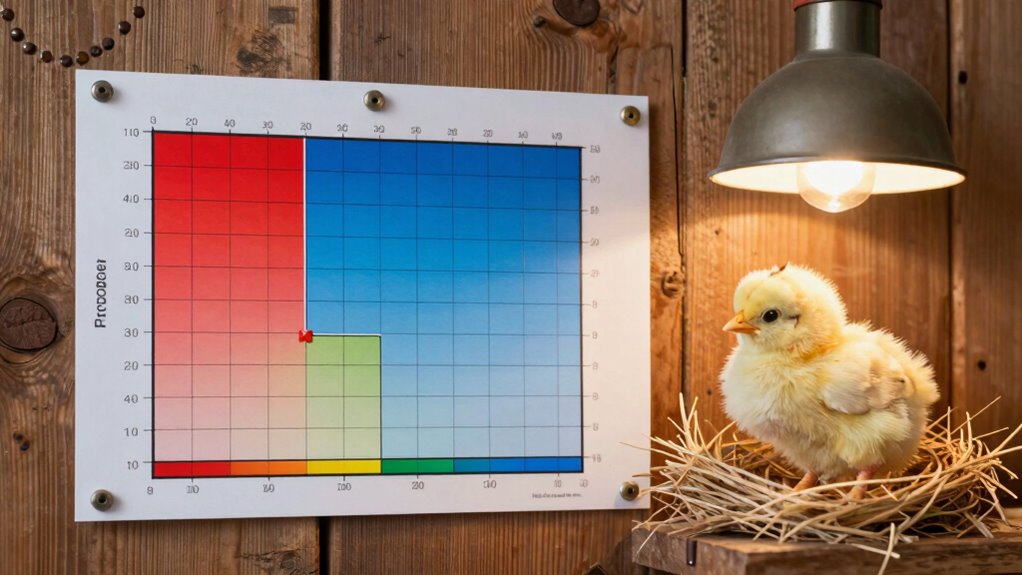 chick temperature growth guidelines