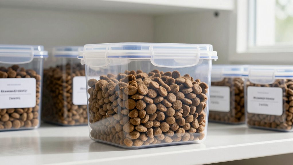 choose durable sealed containers