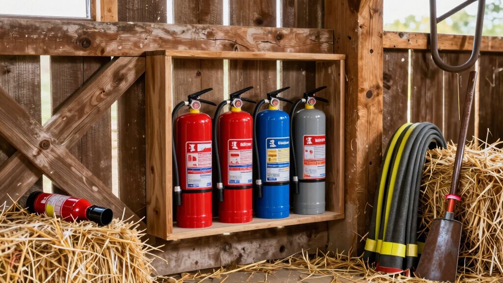 choosing appropriate fire extinguishers