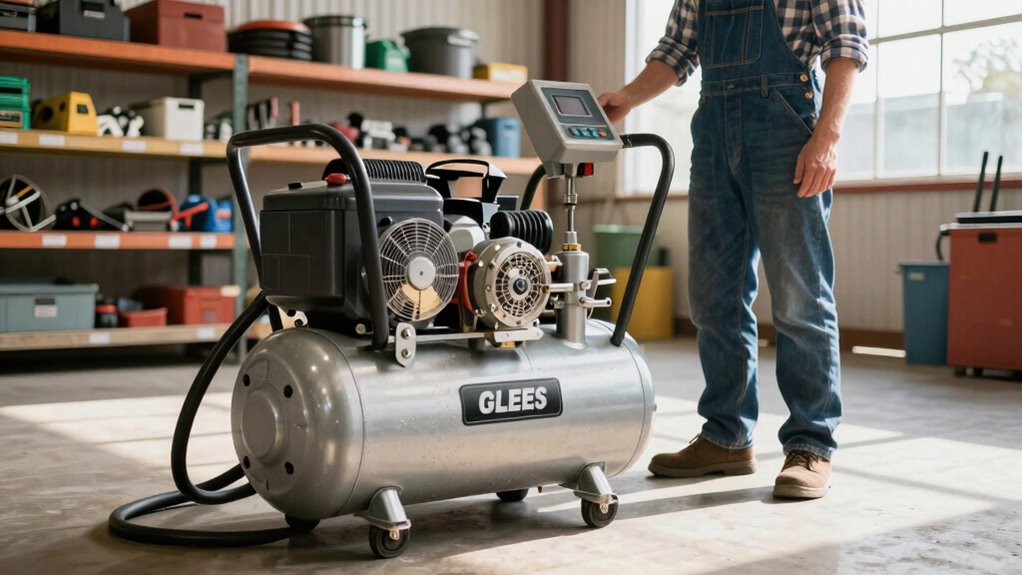 choosing farm shop compressor