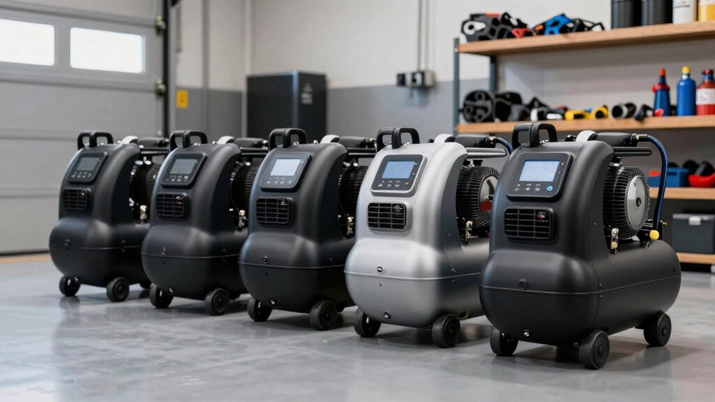 choosing quiet garage air compressor