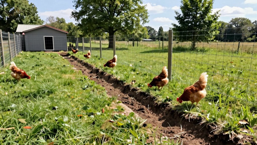 dig line predator proof run