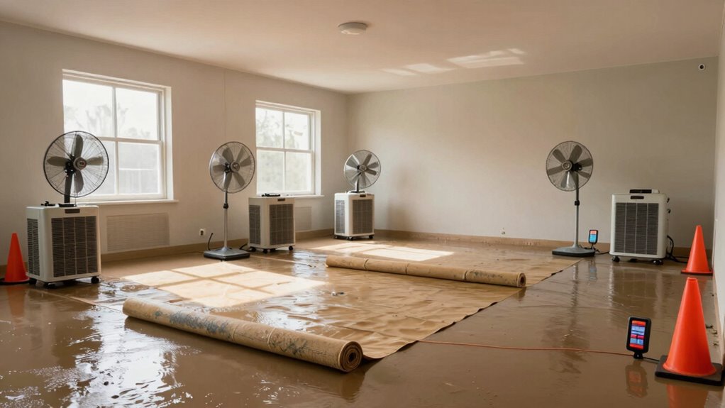 effective flood drying strategy