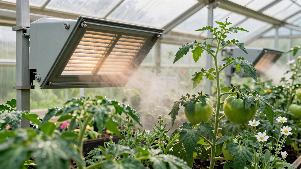 effective greenhouse temperature regulation