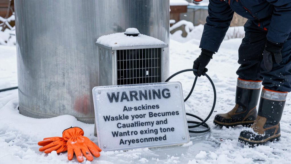 emergency de icer safety procedures