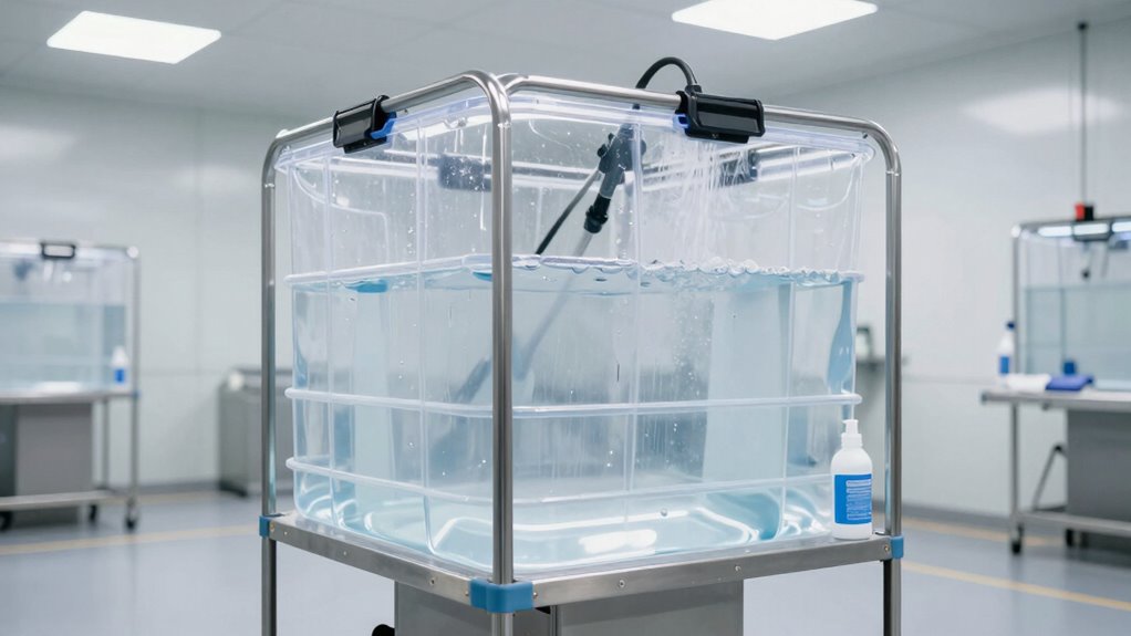 ensure clean water storage