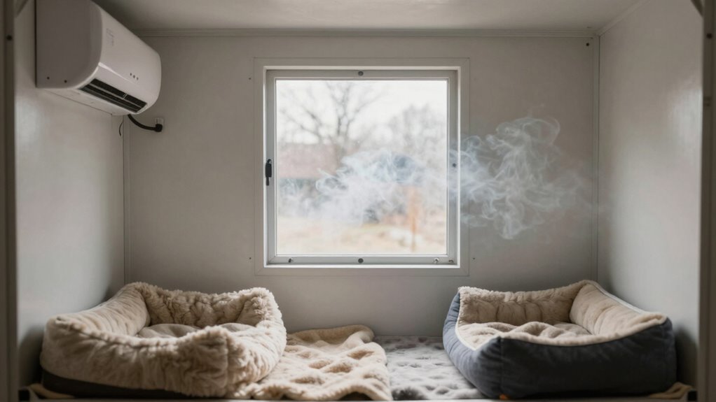 ensure proper ventilation and monitoring