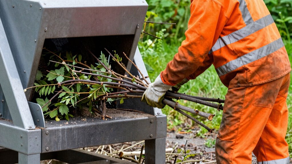 feed branches safely steadily