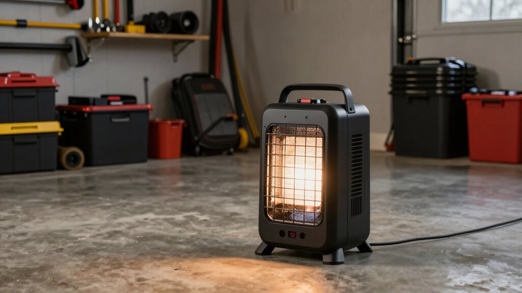garage heater safety features