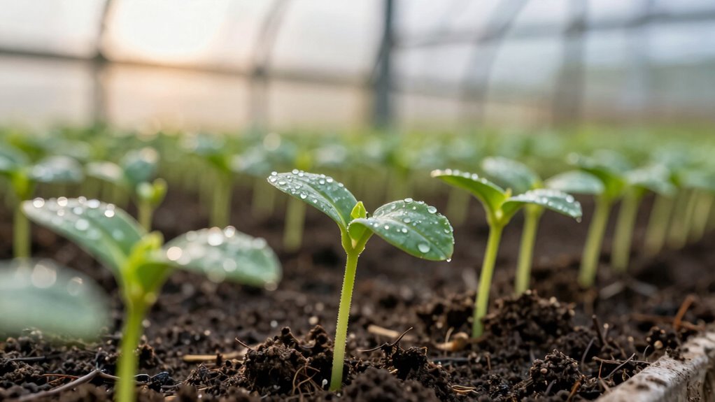 gradual seedling acclimation process