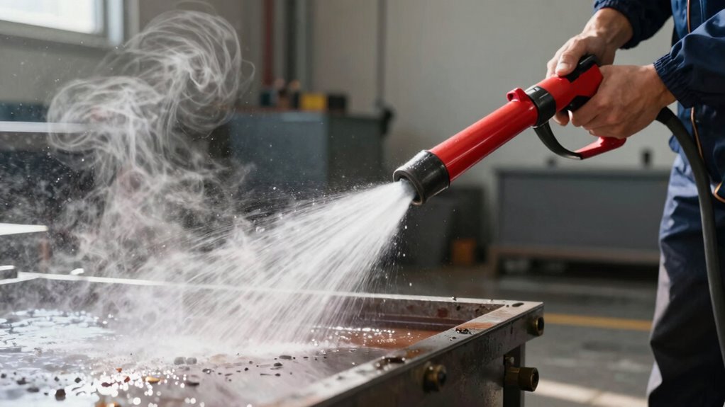 heated high pressure cleaning