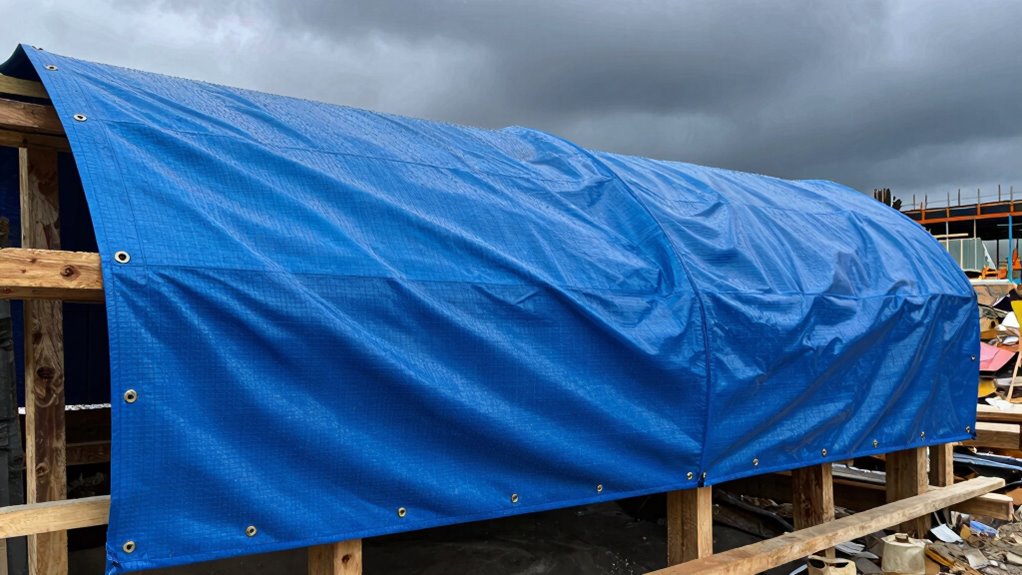 heavy duty storm protection tarps