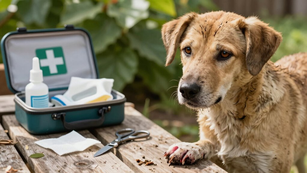 identify farm dog injuries quickly