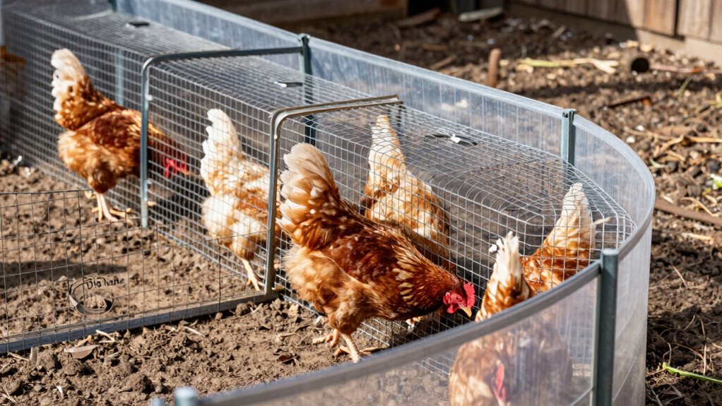 install durable underground barrier