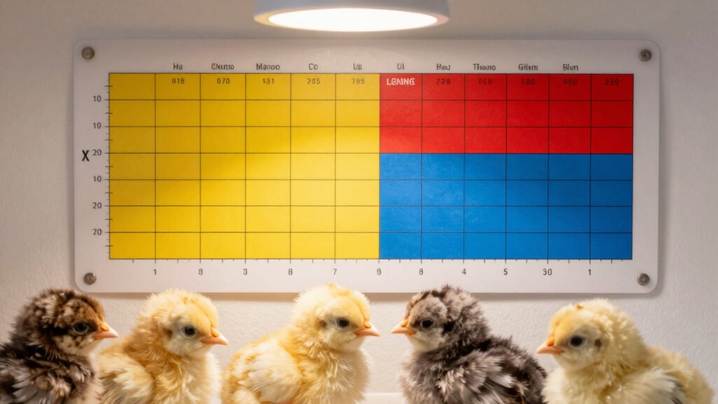 maintain proper brooder temperature