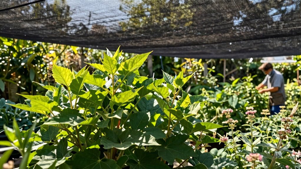 manage shade related plant issues