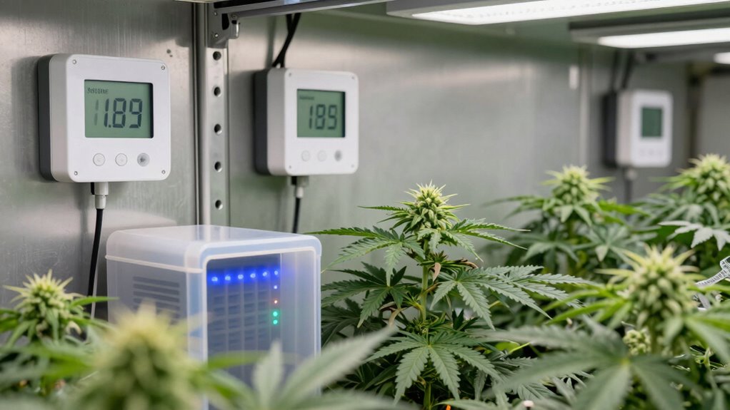 monitor grow room humidity