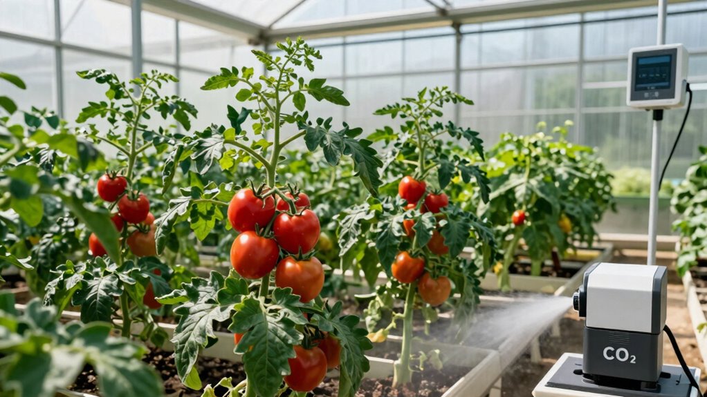 optimal co2 during rapid growth