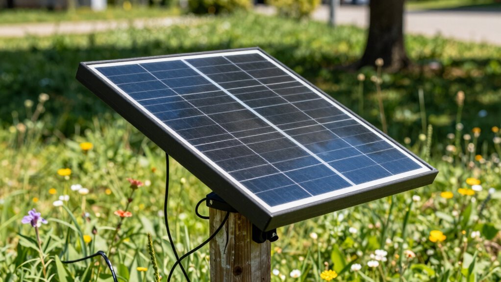 optimal solar fence placement