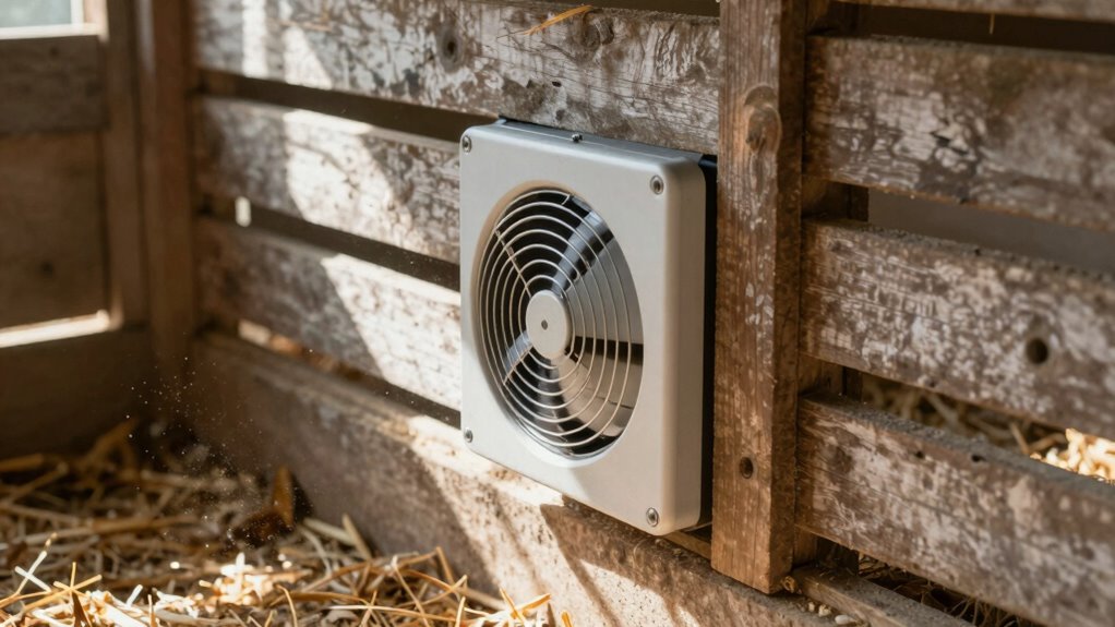 optimize coop ventilation effectively