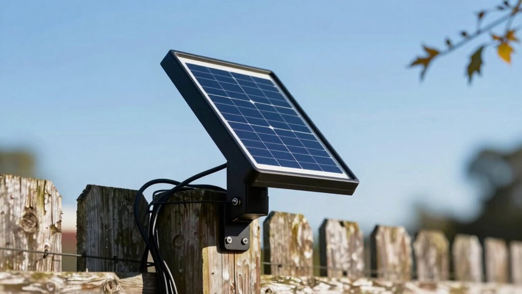 optimize solar fence placement