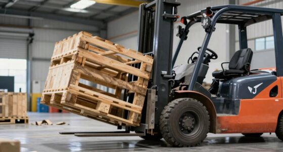 overloading pallet forks
