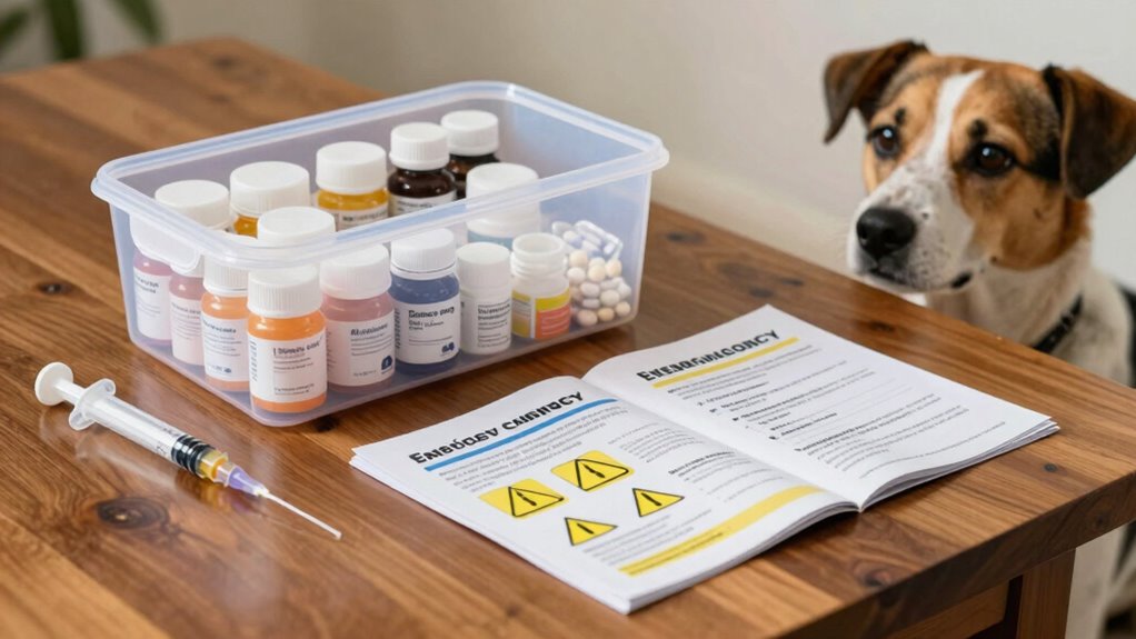 pet emergency medication planning