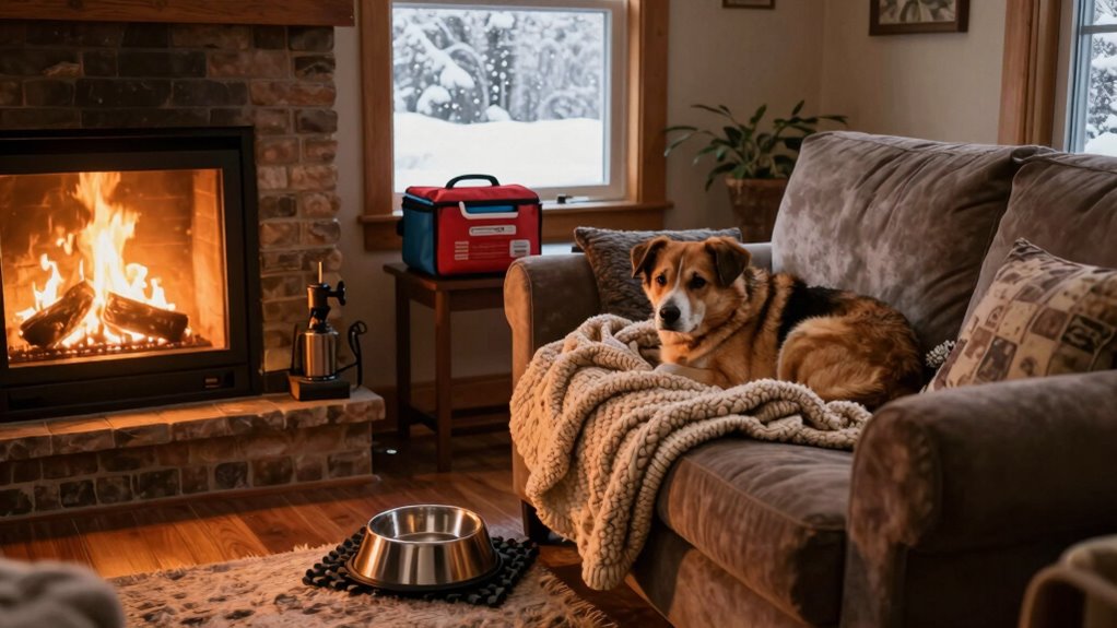 pet emergency winter kit