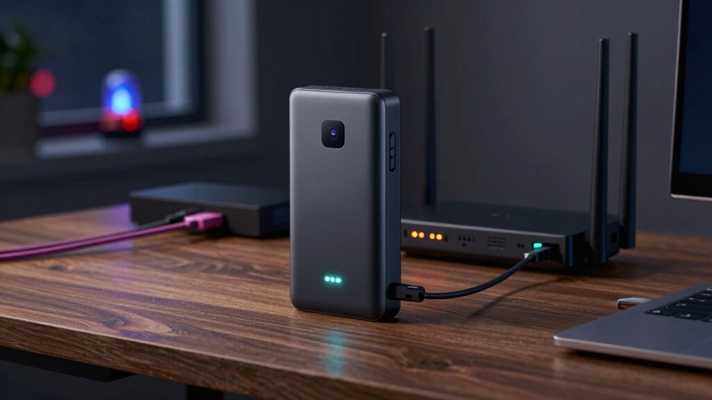 portable backup power setup