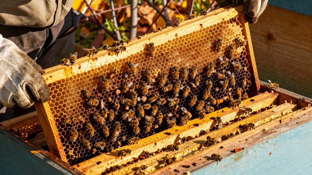 prepare hive for winter