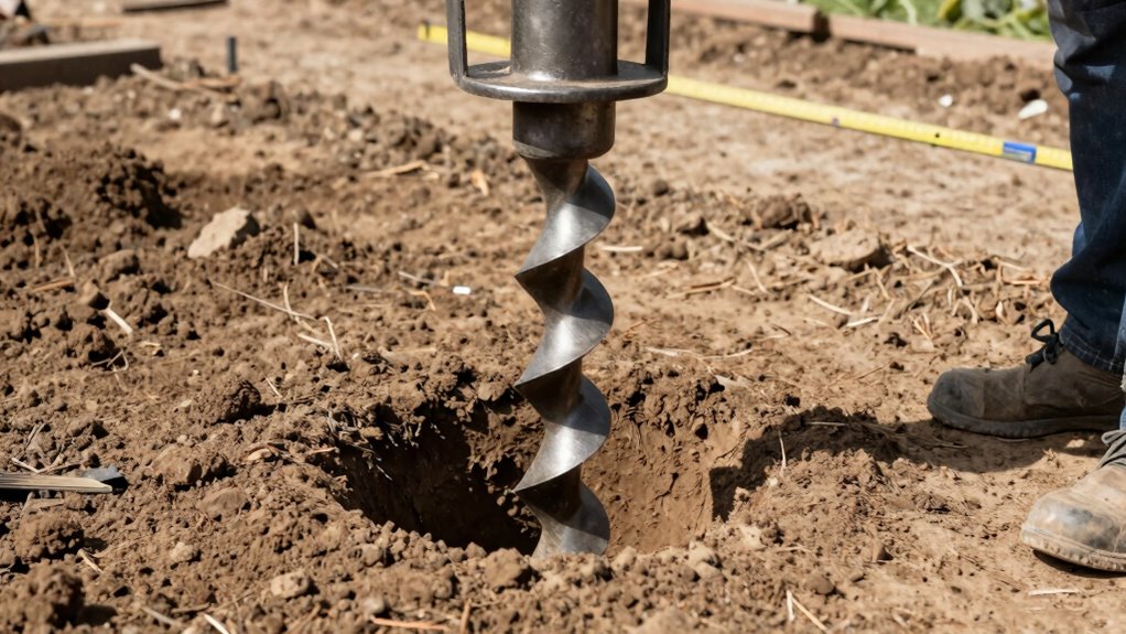 prepare site for accurate drilling