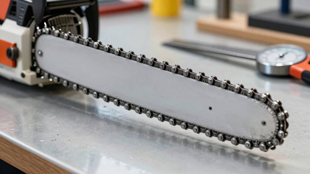 proper chain sharpening and maintenance
