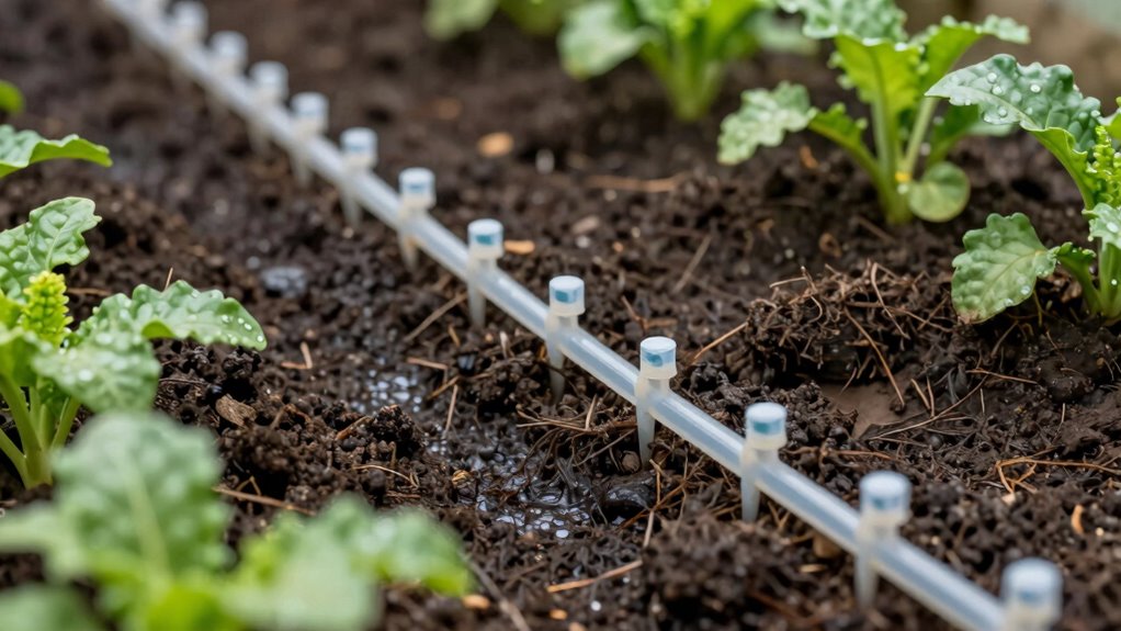 proper drip tape placement