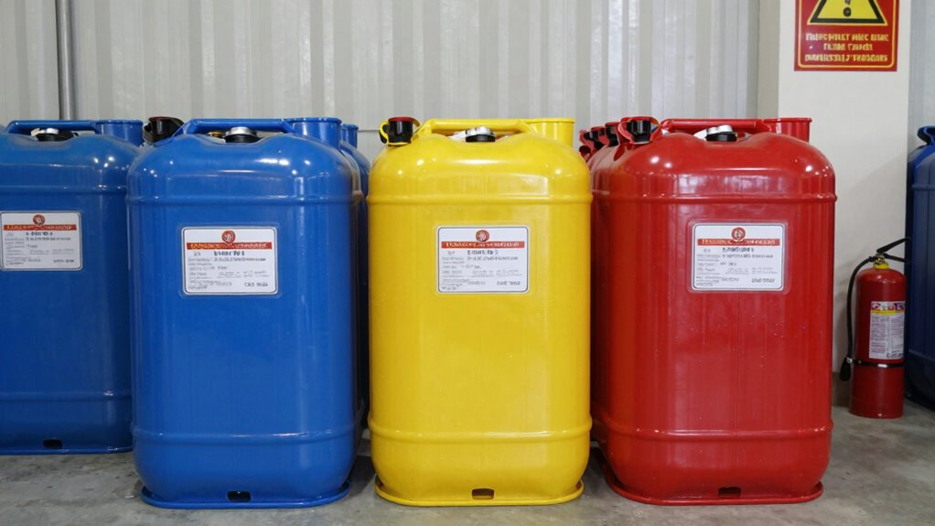 proper fuel container labeling