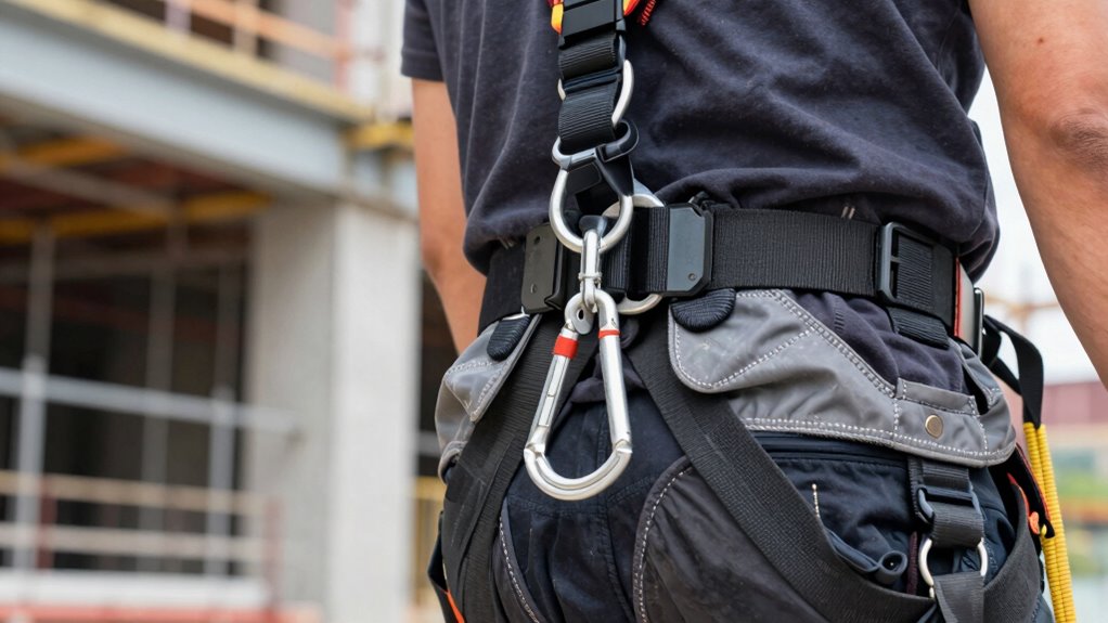 proper harness setup and inspection