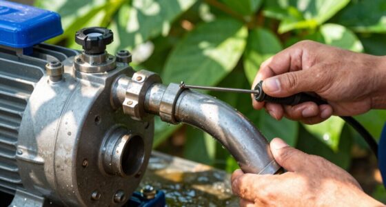 pump priming for water