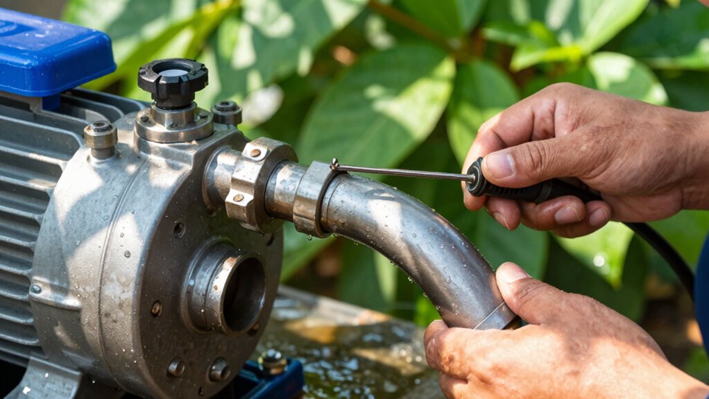 pump priming for water