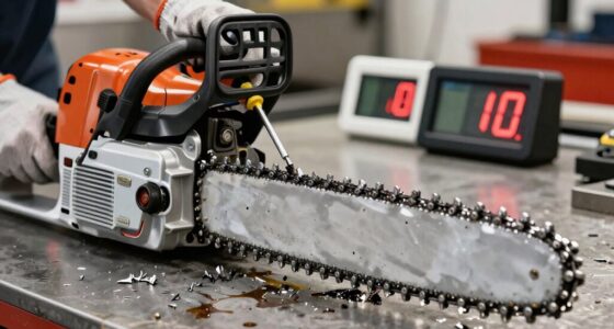 quick chainsaw maintenance routine