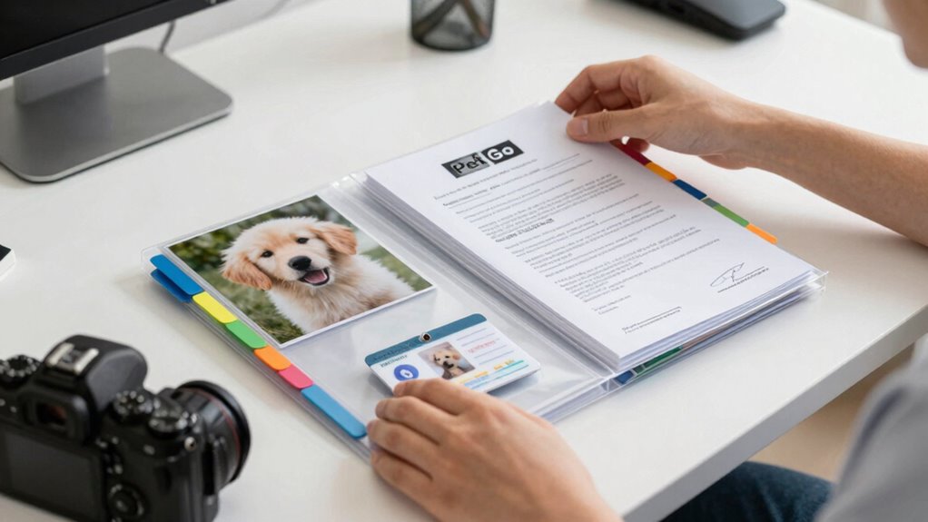 quick pet documentation setup