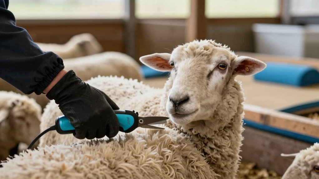 quiet comfortable shearing space