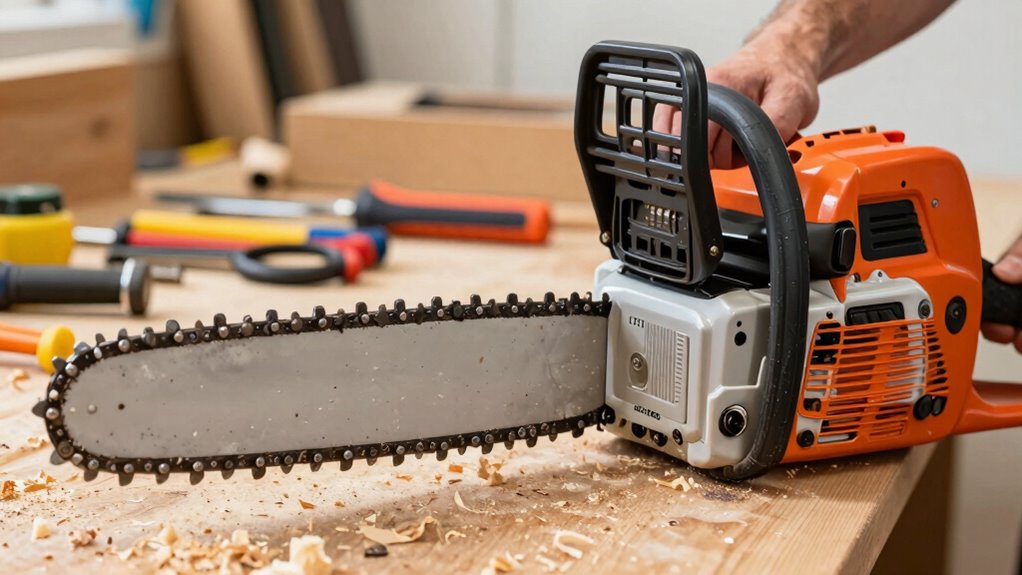 regular chainsaw maintenance saves